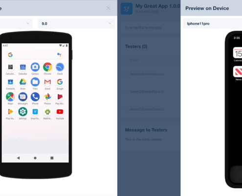 What are the UI differences between Flutter vs React Native?