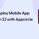 How to Deploy Mobile App to Amazon S3