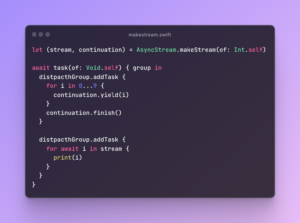 Convenience AsyncStream.makeStream methods