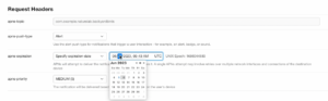 push notification console