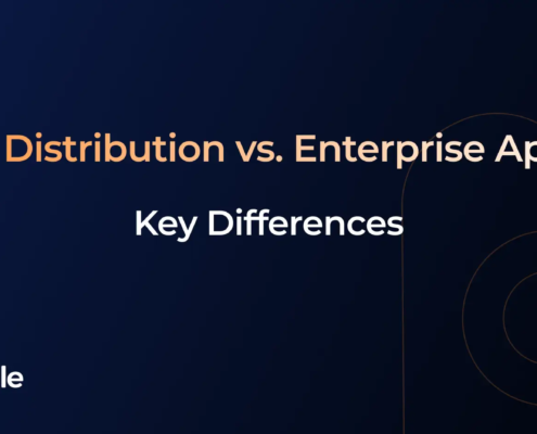 Testing Distribution vs Enterprise App Store